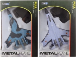 Kovové lietadlo na batérie so spätným chodom