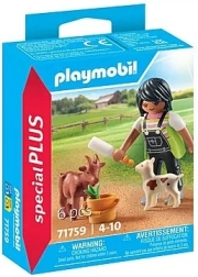 Playmobil Special Plus dievča s kozami