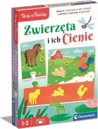 Skladačka Zvieratá a ich tiene