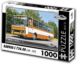 Puzzle Retro-autá Karosa C 734 (1981–1997) – 1000 dielikov