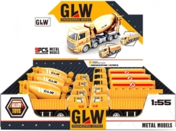 Kovový model nákladného auta