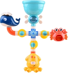 Vaničková hračka vodný labyrint s morskými zvieratkami