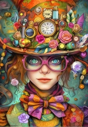 Puzzle Bluebird šialené rekvizity, 1000 dielikov