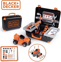 Smoby Black & Decker Kufrík s náradím a autom na stavbu