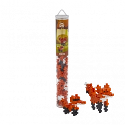 Plus-Plus líška – kreatívna stavebnica 100 ks v tube