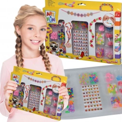 Kreatívna sada na výrobu farebných náramkov SIMBA ART & FUN