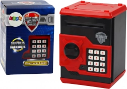 Elektronický trezor, pokladnička na bankovky a mince pre deti