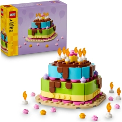 LEGO Iconic narodeninová torta