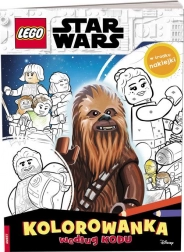 Lego Star Wars maľovanka podľa kódu