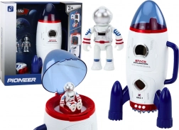 Vesmírna raketa Otvárateľní kozmonauti Vesmírne vozidlo Svetlá Zvuky
