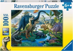Ravensburger puzzle krajina obrov 100 dielikov