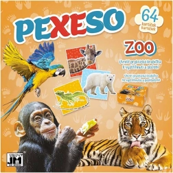 Pexeso zoo – vystrihovačky so zvieratkami a omaľovánkami