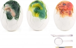 Vykopávacie dinosaurové vajce 11 cm – archeologická sada pre deti