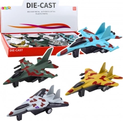 Vojenský prúdový stíhač s trecím pohonom 11 cm