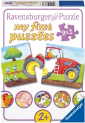 Ravensburger moje prvé puzzle na statku 9×2 dieliky