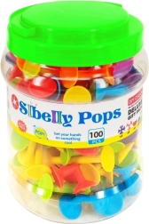 Hracia súprava s prísavkami StBelly Pops 100 ks