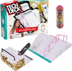 Tech Deck fingerboard rampa SKY BROWN Paris 2024 s doskou