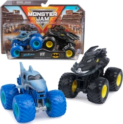 Monster Jam sada 2 monster truckov 1:64 Megalodon vs Batman
