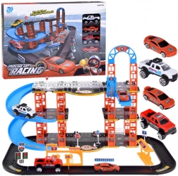 Poschodové parkovisko s výťahom a 4 vozidlami