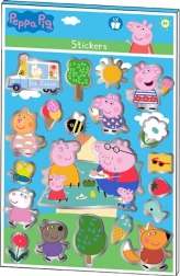 Sada nálepiek Peppa Pig – 6 listov