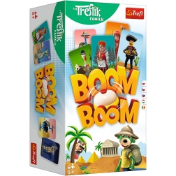 Boom Boom Rodina Treflíkov – rýchla postrehová kartová hra so zvončekom