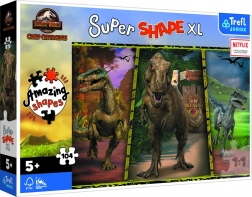Puzzle XL Super Shape dinosaury JURASSIC WORLD 104 dielikov