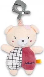 Plyšová závesná hračka so zvukom Baby Mix
