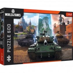 puzzle 500 dielikov - world of tanks: čas na akciu! trefl