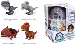 Dinosaurus vo vajíčku so svetelnými a zvukovými efektmi – stavebnica