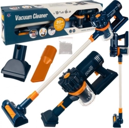 Detský stojanový vysávač 2v1 – modrý