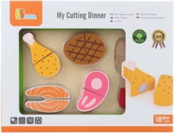 Drevená sada Na krájanie - mäso