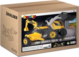 Šliapací traktor Builder Max s bagrom a vozíkom