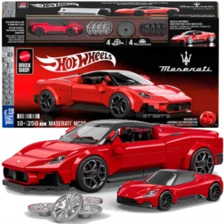 Hot Wheels stavebnica Maserati MC20 1:32 – 250 dielov