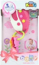 Ružové kľúče na batérie pre deti