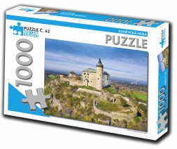 Turistická edícia puzzle Kunětická hora 1000 dielikov