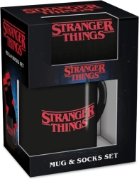 Stranger Things darčekový set – hrnček a ponožky