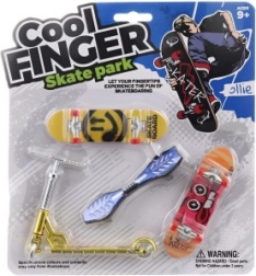 Fingerboardová sada s kolobežkou pre chlapcov