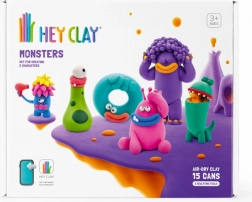 Hey Clay Monsters – sada penovej modelíny pre deti