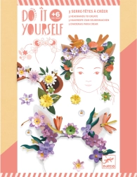 DIY čelenka Kvetinoví priatelia Djeco