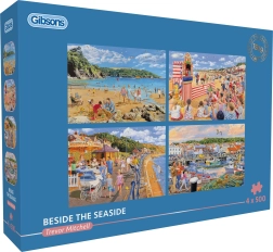 GIBSONS puzzle Pri mori 4×500 dielikov