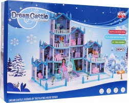 Zimná vila pre bábiky s príslušenstvom