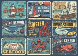 Puzzle Esprit Marin 500 dielikov