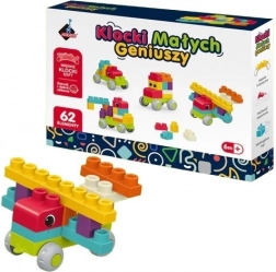 Kocky Malých Géniov Soft – 62 dielov