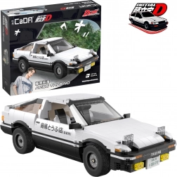Stavebnica CaDA pretekárske auto TOYOTA Trueno AE86 Initial D, 1324 dielikov