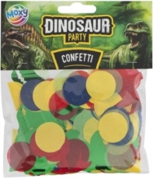 Papierové konfety MOXY Dinosaur Party