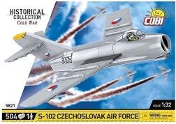 Stavebnica lietadla s-102 československé letectvo (mig-15) 1:32