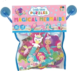 Kúpeľňové puzzle do vane s morskými vílami Buddy & Barney