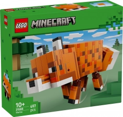Lego minecraft líška – stavebnica pre deti 10+