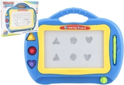 Magnetická kresliaca tabuľka pre deti, plastová, 2 farby