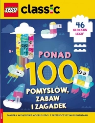 LEGO Classic: viac než 100 nápadov, hier a výziev – kreatívna sada s knihou a kockami
